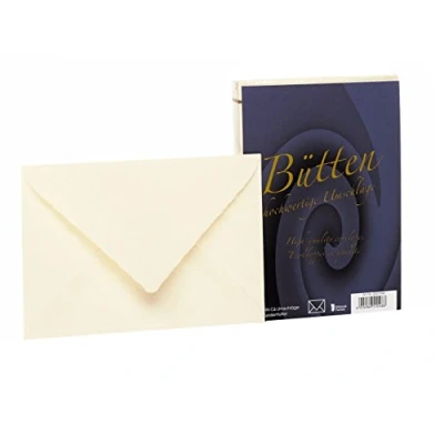 Afbeelding van Magni, Envelop, Envelop C6 gelaagd papier 25 stuks, gelinieerd Ivoor (C6, 25 x)