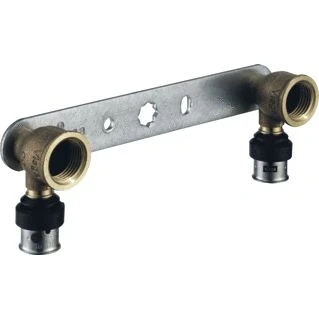 Afbeelding van Viega Smartpress bronzen montageenheid 16 x 1/2