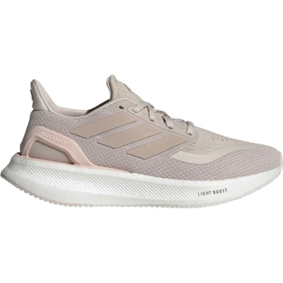 Afbeelding van adidas Performance Pureboost 5 Hardloopschoenen voor op de weg, Dames, Maat: 41 1/3, Putty mauve/sandy pink metallic Kunststof