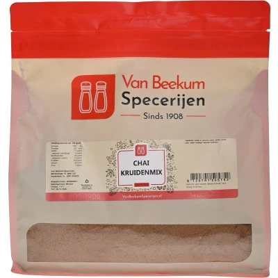 Afbeelding van Van Beekum Specerijen Chai Kruidenmix 1 kilo (hersluitbare stazak)