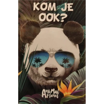 Afbeelding van 6x Uitnodigingen Panda 6 stuks