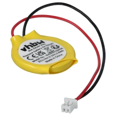 Afbeelding van vhbw BIOS batterij compatibel met Dell Latitude E4300, E4310, E6420, E6320, E6430 computernotebook (200 mAh, 3 V, Li Ion)