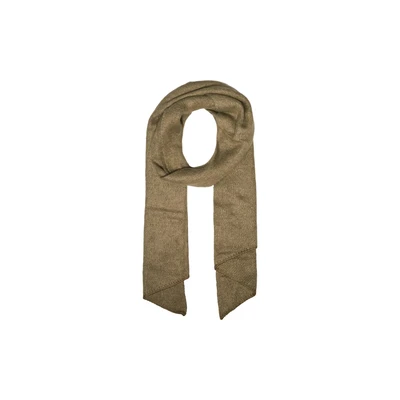Afbeelding van Pieces Pyron Long Scarf Lurex Deep Lichen Green