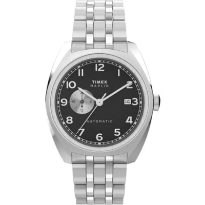Afbeelding van Timex Marlin TW2W58800 Horloge Staal Zilverkleurig Ø 39 mm