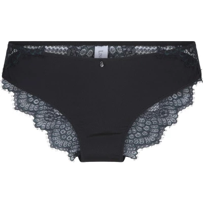 Afbeelding van LingaDore Slip Peacock maat XL Groen/Zwart
