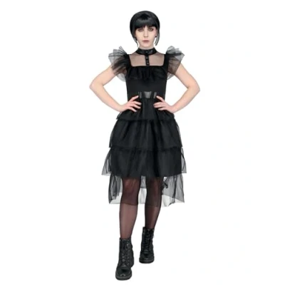 Afbeelding van Smiffys Gothic Prom Kostuum S Zwart