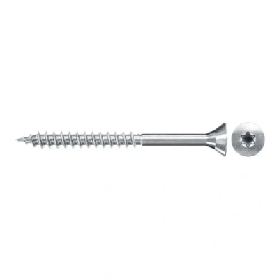 Afbeelding van Fischer 551263 Spaanplaatschroeven 6 mm 180 Binnen T, Interne vertanding, TX, Torx, T profiel Staal Galvanisch verzinkt 100 stuk(s)