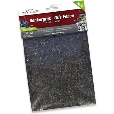 Afbeelding van My Village Strooisel Donkergrijs Medium 50g