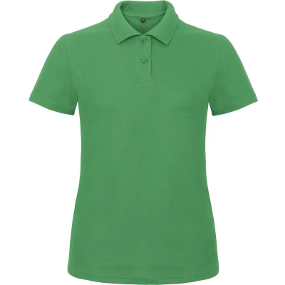 Afbeelding van Dames Polo ID.001 Kelly Groen merk B&amp;C maat XXL