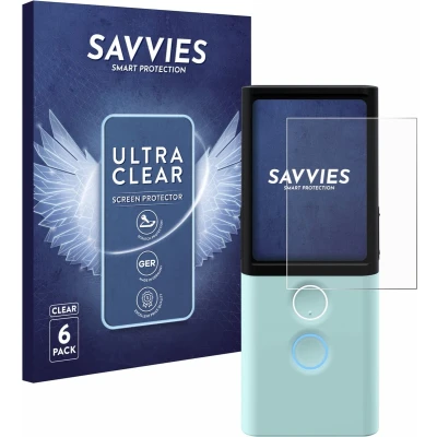 Afbeelding van Savvies (6 Stuks) Schermbeschermer voor Vasco Translator M3 Screen Protector Ultra Transparant