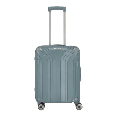 Afbeelding van Travelite Elvaa 4 Wiel Trolley S bluegrey Harde Koffer