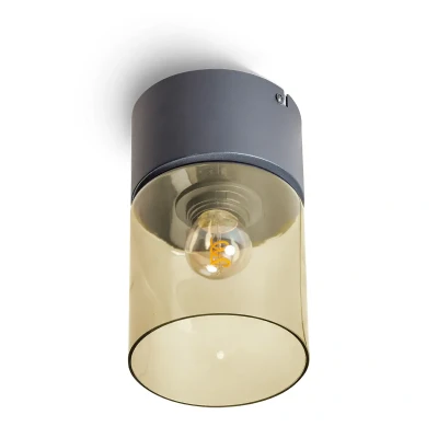 Afbeelding van ETH Plafondlamp Sledge Glass Groen