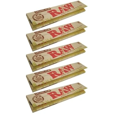 Afbeelding van RAW Organic Hemp King Size Slim vloeitjes 5 stuks (5x32)