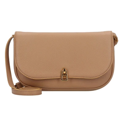 Afbeelding van COCCINELLE Leren Schoudertas Avondtas Magie Mini Bag Skin Lichtbruin