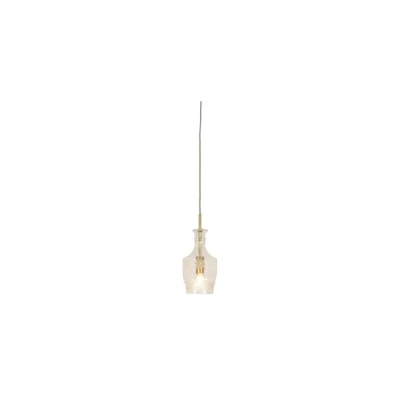 Afbeelding van ​it’s about RoMi Hanglamp Brussels Transparant/Goud Rechtvormig