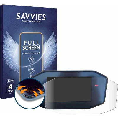 Afbeelding van Savvies Screenprotector voor KTM 790 Duke Folie Beschermfolie transparant volledig dekking (4 Stuks)