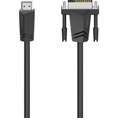 Afbeelding van Hama Verbindingskabel Hdmi&amp;Trade; Stekker Dvi/D 1,5 M