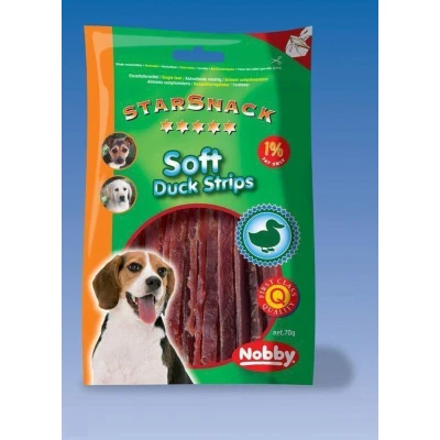 Afbeelding van Nobby starsnack soft duck chip 2 ST à 70 gr