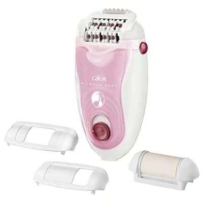 Afbeelding van Calor Silence Soft 24tweezers epilator (geïntegreerd, 4,8 W), roze, wit