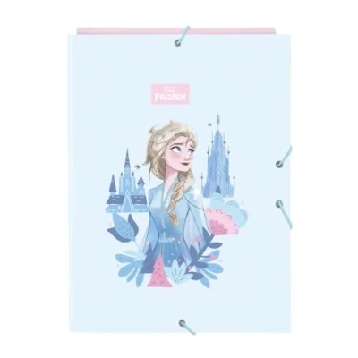 Afbeelding van Ringmap Frozen Ice magic Blauw A4 26 x 33.5 2.5 cm