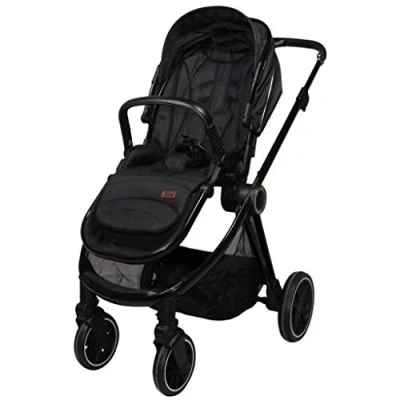 Afbeelding van Ding Fenix Black/Black Kinderwagen DI 191701