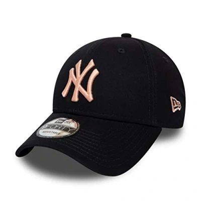 Afbeelding van New Era York Yankees Mlb Cap Verstellbar Baseball 9forty Damen Blau Rosa One Size