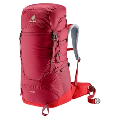 Afbeelding van Deuter Fox 30 Rugzak voor kinderen, uniseks, Masala kers, L, Minimalistisch