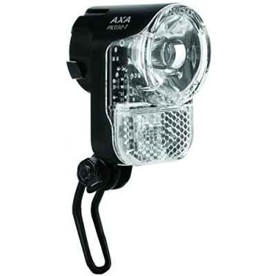 Afbeelding van Axa Pico 30T switch led koplamp BikeTotaal.nl Zwart