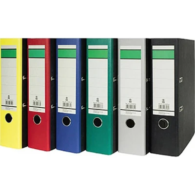 Afbeelding van Ordner 120006910 DIN A4 Rugbreedte: 80 mm Geel Wolken 2 beugels