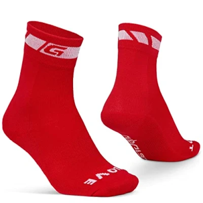 Afbeelding van GripGrab Lente Herfst Fietssokken Thermo Overganssokken Rood Unisex Maat M