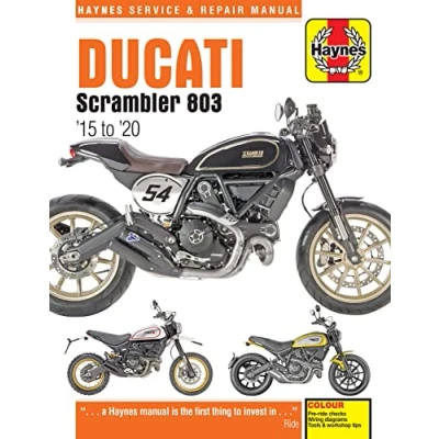 Afbeelding van Ducati Scrambler 803 (15 20) Haynes Repair Manual: 2015 to 2020