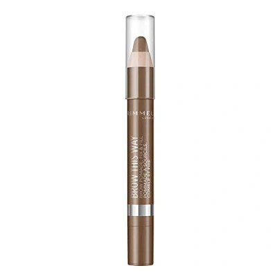 Afbeelding van Rimmel Brow Pomade Wenkbrauwpotlood Dark Brown
