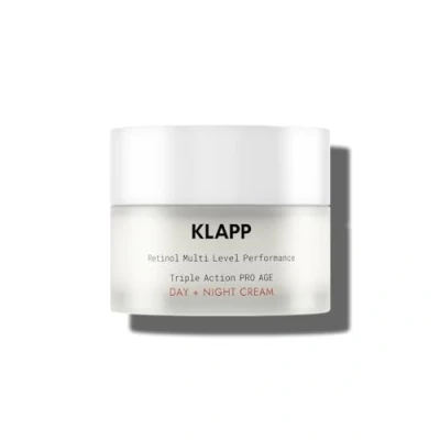 Afbeelding van KLAPP Cosmetics RESIST AGING RETINOL Triple Action PRO AGE Day + Night Cream (50ml)