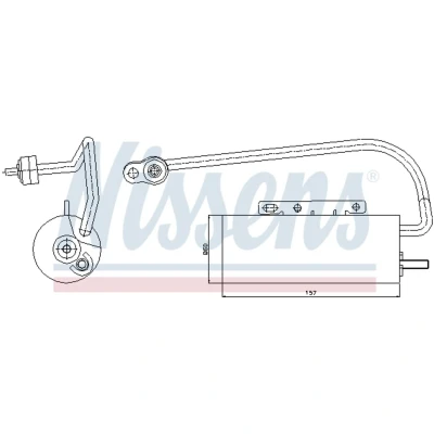 Afbeelding van Nissens Airco droger/filter 95339