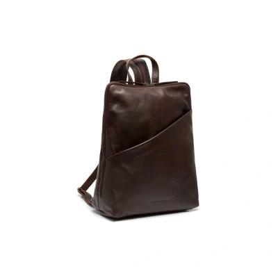 Afbeelding van Leren back Pack Dames AMANDA Wax Pull up bruin