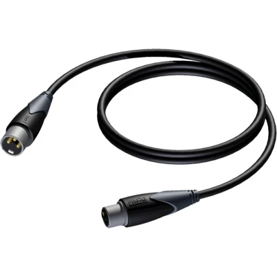 Afbeelding van Procab CLA901 XLR (m) (v) audiokabel 1 meter