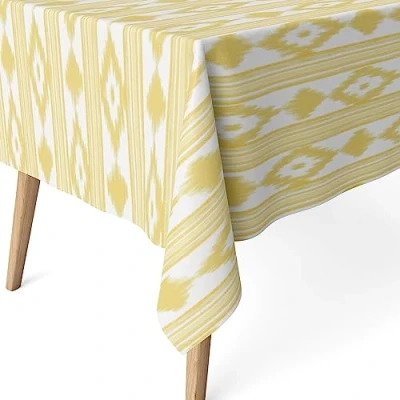 Afbeelding van MARTINA HOME Tafelkleed van hars, eilanden, geel, 260 x 140 cm