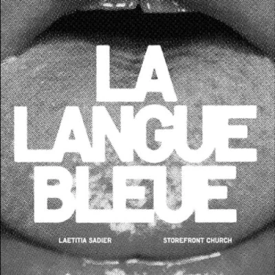 Afbeelding van Laetitia &amp; Storefront Church Sadier La Langue Bleue (Single)