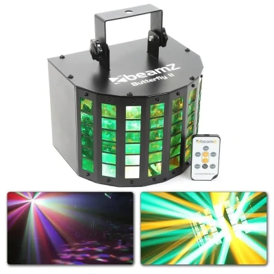 Afbeelding van BeamZ Butterfly II LED mini Derby
