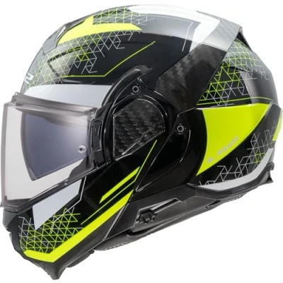 Afbeelding van LS2 FF910 Advant II systeemhelm Astral zwart geel XXL