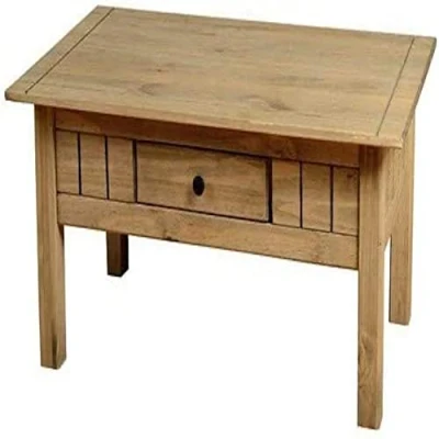 Afbeelding van Vida Designs Panama 1 lade koffietafel eiken wax afwerking