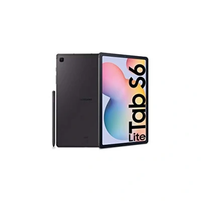 Afbeelding van Samsung Galaxy Tab S6 Lite + S Pen, tablet, display 10,4 inch WUXGA+ TFT, 64 GB uitbreidbaar, RAM 4 GB, batterij 7040 mAh (snel opladen), LTE, Android 10, grijs (Oxford Gray)