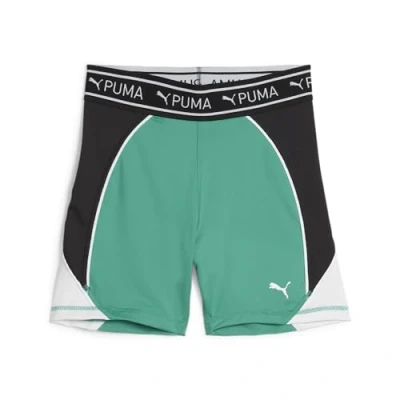 Afbeelding van Puma FIT Train Strong Short Legging, Dames, Maat: XS, Sparkling green
