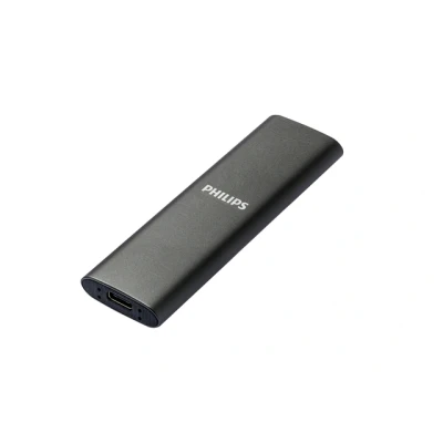 Afbeelding van Philips 250 GB SSD extern Ultra Thin SATA Speed USB C 3.2 Read up to 540MB/s Write 520MB/s Windows, macOS, Game Console