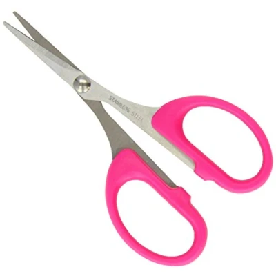 Afbeelding van Westcott E 13101 00 Silhouetschaar roestvrije messen, roze kunststof handvat, 10,4 cm