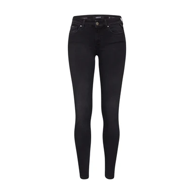 Afbeelding van Replay dames Jeans Lucia Hyper Cloud, 098 Black, 24W / 28L
