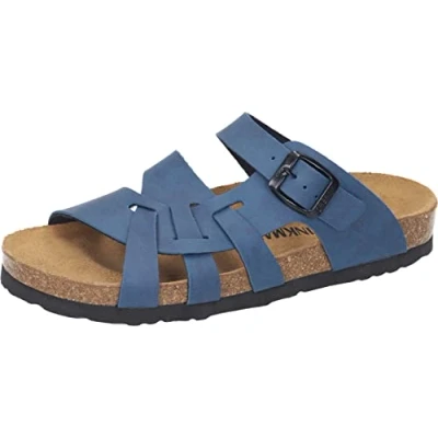 Afbeelding van Dr. Brinkmann 700565 Damessandalen, blauw, 42 EU