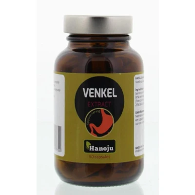 Afbeelding van Hanoju Venkel Extract 400mg, 90 capsules