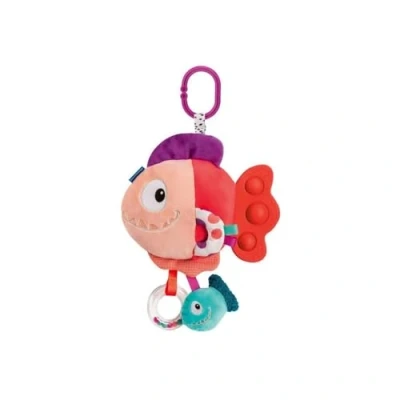 Afbeelding van Ravensburger Play + Pluchen Pop it Piranha rood vanaf de geboorte Franse versie 34015