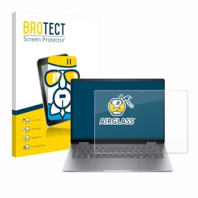 Afbeelding van BROTECT Glas Screen Protector voor HP Envy x360 2 in 1 14 fa0008na Schermbeschermer [9H Hardheid, Beschermglas Folie niet Gehard Glas]